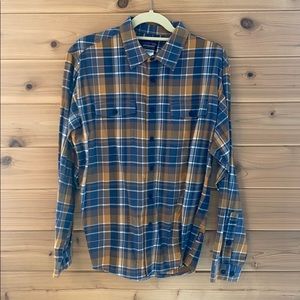 Patagonia Plaid Organic Cotton Shirt - Medium